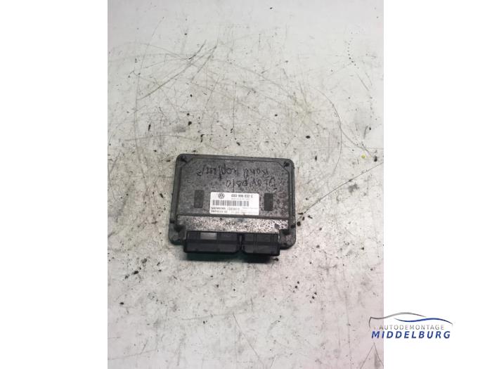 Used Engine management computer Volkswagen Polo IV (9N1/2/3) 1.2 Price € 24,00 Margin scheme offered by Autodemontagebedrijf Middelburg B.V