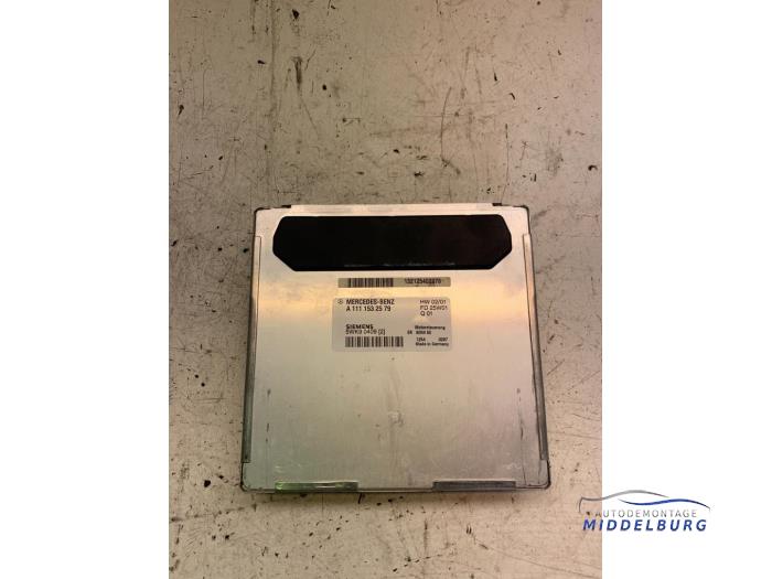 Used Engine management computer Mercedes C Sportcoupé (C203) 2.0 C-180 16V Price € 39,00 Margin scheme offered by Autodemontagebedrijf Middelburg B.V