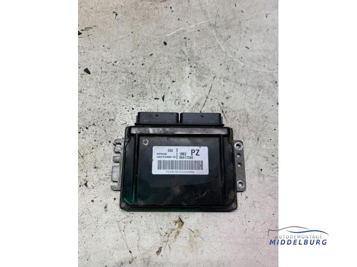 Used Engine management computer Chevrolet Matiz 0.8 S,SE Price € 29,00 Margin scheme offered by Autodemontagebedrijf Middelburg B.V