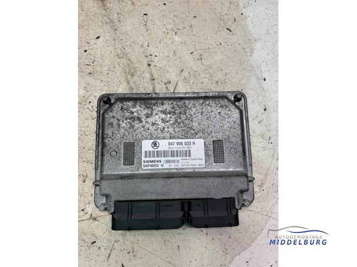 Used Engine management computer Skoda Fabia (6Y5) 1.4i Price € 19,00 Margin scheme offered by Autodemontagebedrijf Middelburg B.V