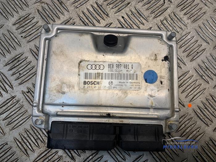 Used Engine management computer Audi A4 Avant (B6) 2.5 TDI 24V Price € 49,00 Margin scheme offered by Autodemontagebedrijf Middelburg B.V