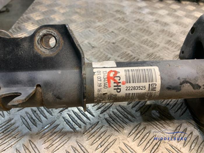 Opel Corsa Front shock absorber rods, right stock