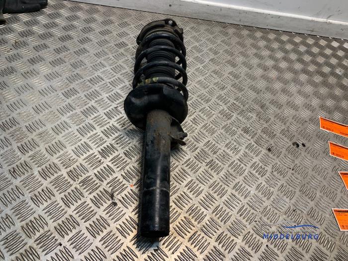 Shock absorber with coil spring