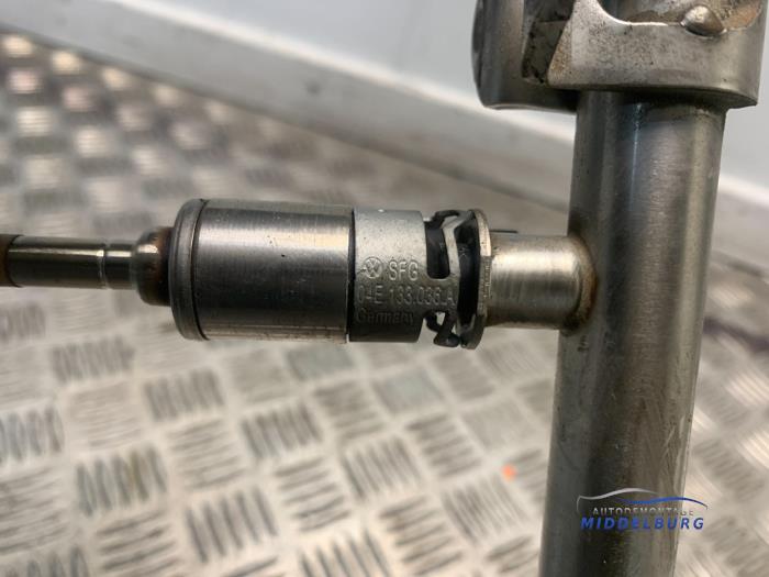 Fuel injector nozzle from a Volkswagen Golf VII (AUA) 1.2 TSI BlueMotion 16V 2013