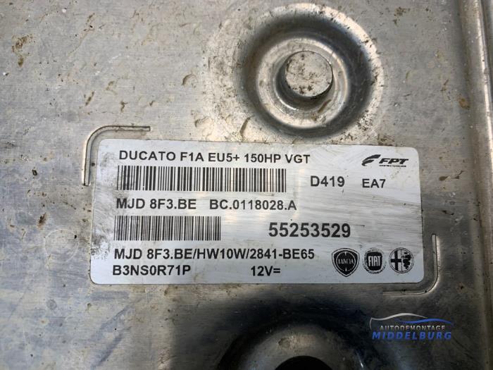 Steuergerät Motormanagement van een Fiat Ducato (250) 2.3 D 150 Multijet II VGT 2014