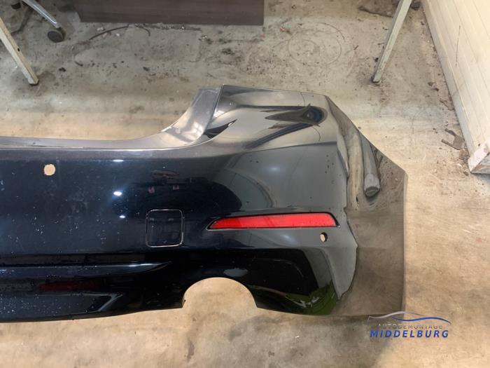 Rear bumper from a BMW 5 serie (G30) 530i xDrive 2.0 TwinPower Turbo 16V 2018