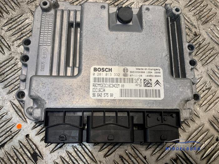 Used Engine management computer Peugeot 308 (4A/C) 1.6 HDi 16V Price € 24,00 Margin scheme offered by Autodemontagebedrijf Middelburg B.V