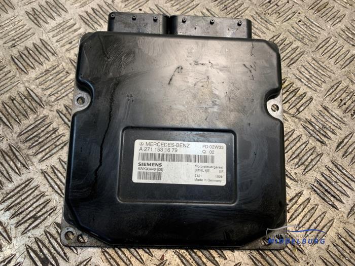 Used Engine management computer Mercedes C (W203) 1.8 C-180K 16V Price € 88,00 Margin scheme offered by Autodemontagebedrijf Middelburg B.V