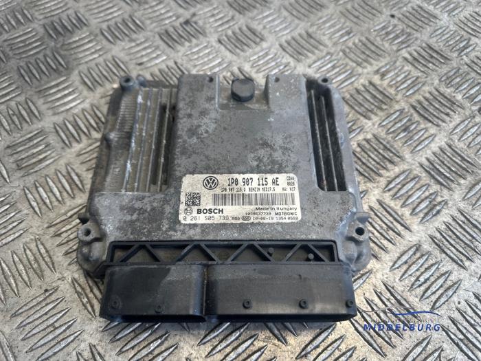 Used Engine management computer Seat Leon (1P1) 1.8 TSI 16V Price € 149,00 Margin scheme offered by Autodemontagebedrijf Middelburg B.V