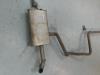 Exhaust rear silencer from a Seat Leon (5FB) 1.6 TDI Ecomotive 16V 2014