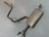 Exhaust rear silencer from a Seat Leon (5FB) 1.6 TDI Ecomotive 16V 2014