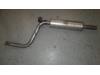 Exhaust middle silencer from a Volkswagen Caddy III (2KA,2KH,2CA,2CH) 2.0 SDI 2007