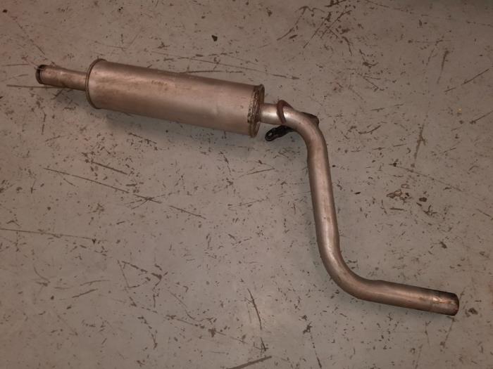 Gebrauchte Auspuff Mitteldämpfer Volkswagen Caddy III (2KA,2KH,2CA,2CH) Preis € 45,00 Margenregelung angeboten von A.T.S. van de Wiel