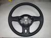 Steering wheel from a Volkswagen Polo V (6R), 2009 / 2017 1.2 12V, Hatchback, Petrol, 1.198cc, 44kW (60pk), FWD, CGPB, 2009-06 / 2014-05 2011