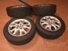 Set of sports wheels + winter tyres from a Alfa Romeo GT (937) 2.0 JTS 16V 2005