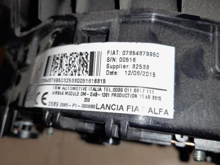 Left airbag (steering wheel) from a Fiat Ducato (250) 2.3 D 150 Multijet 2016