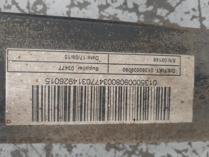 Rear leaf spring Fiat Ducato 3.0 D 177 MultiJet II Power 1350009080