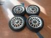 Set of sports wheels from a Fiat 500 (312), 2007 0.9 TwinAir 60, Hatchback, Petrol, 875cc, 44kW (60pk), FWD, 312A6000, 2013-12, 312AXP 2017