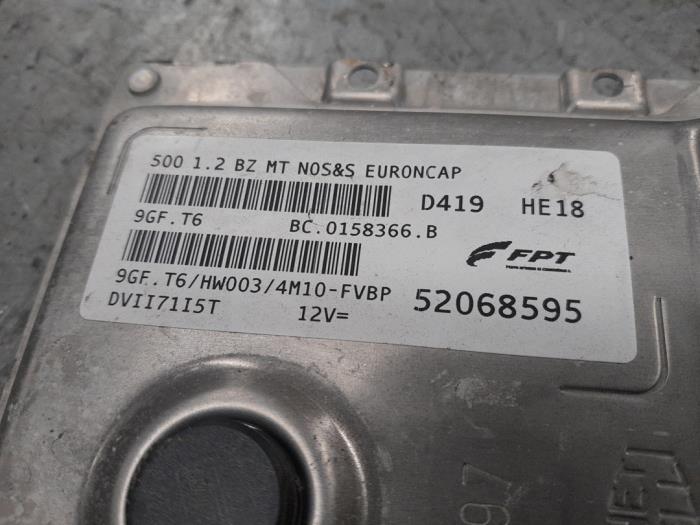 Engine management computer from a Fiat 500C (312) 1.2 69 2017