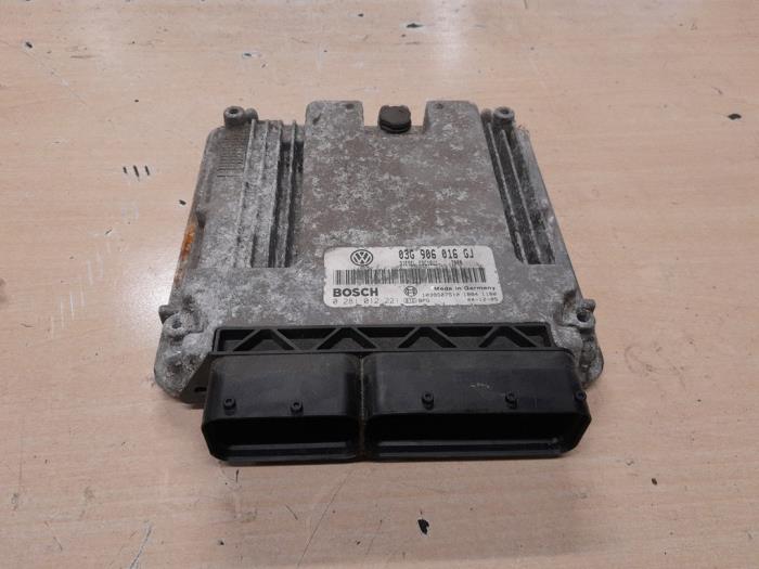Used Engine management computer Volkswagen Golf V (1K1) 2.0 SDI Price € 85,00 Margin scheme offered by A.T.S. van de Wiel