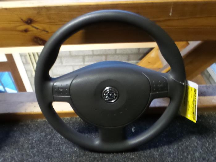 Steering wheel airbag