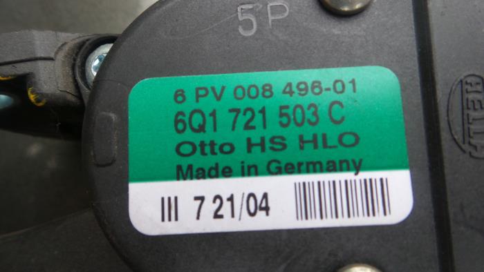 Begagnade Gaspedalsensor Seat Cordoba Pris € 90,00 Marginaltabell erbjuds av A.T.S. van de Wiel