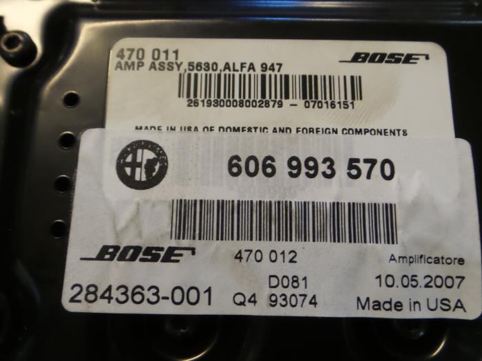 Bose Amplificateur Audio 284363-001 606993570 470011 Alfa Bose 