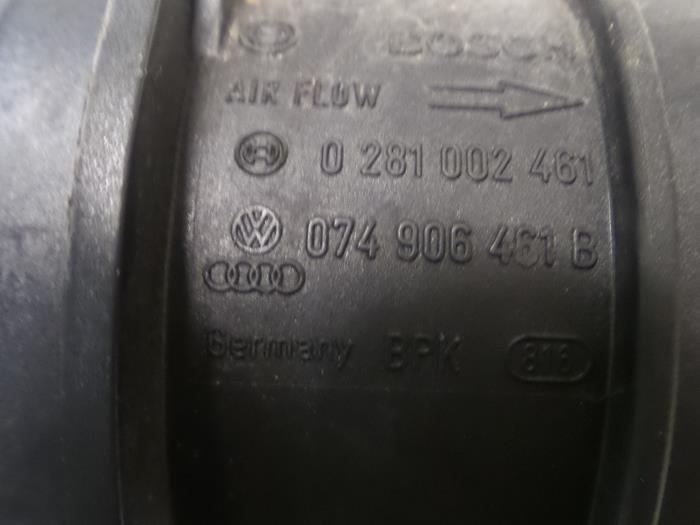 Luftmengenmesser van een Seat Altea XL (5P5) 2.0 TDI 16V FR Freetrack 4WD 2008