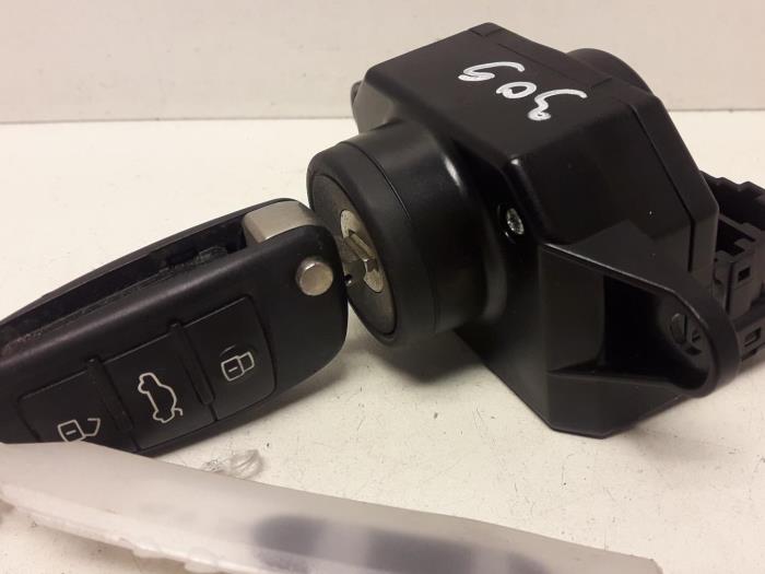 Ignition lock + key Audi A6 2.0 TDI 16V 4F0910132F AP Autos