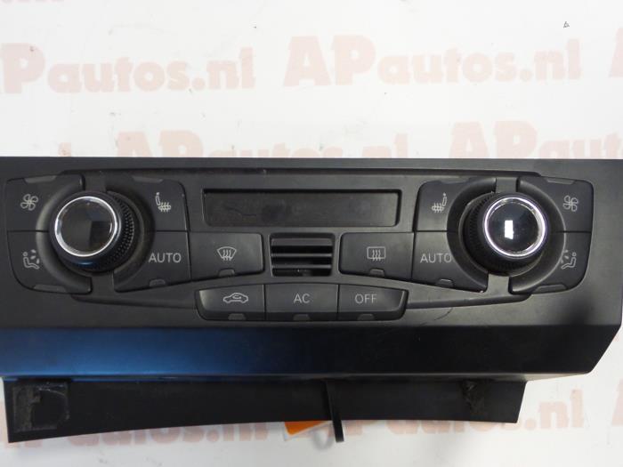 Używane Panel climatronic Audi A5 Quattro (B8C/S) 3.0 TDI V6 24V Cena € 74,99 Procedura marży oferowane przez AP Auto's