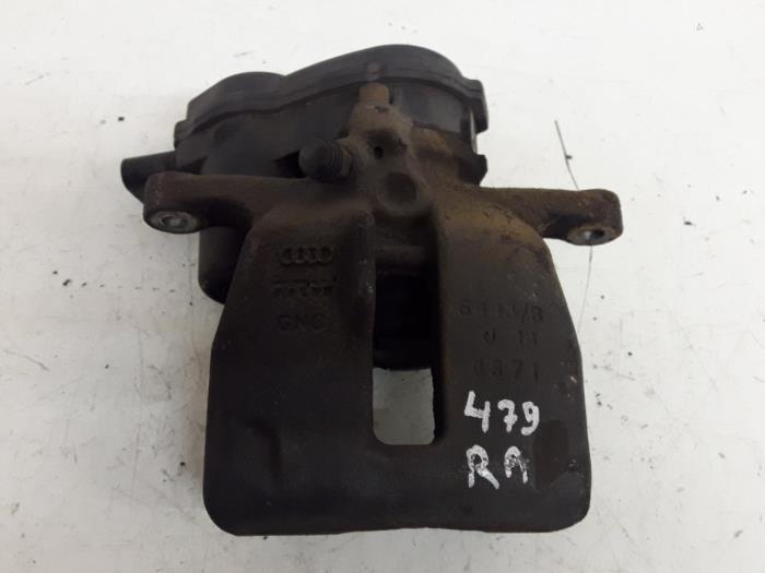 Rear brake calliper, right from a Audi A4 Avant (B8) 1.8 TFSI 16V 2011