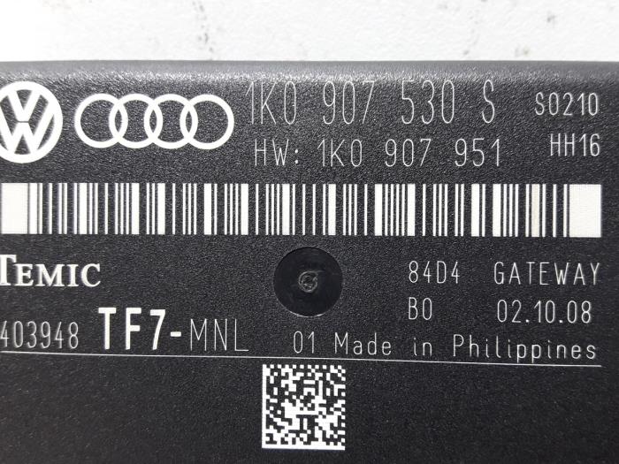 Módulo Gateway de un Audi A3 Sportback (8PA) 1.9 TDI 2009