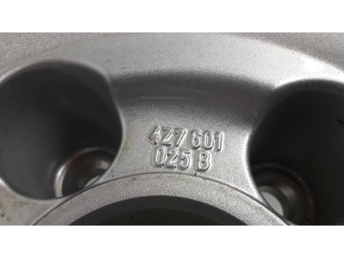 Space-saver spare wheel from a Audi Allroad (C5) 2.5 V6 TDI 24V 2001