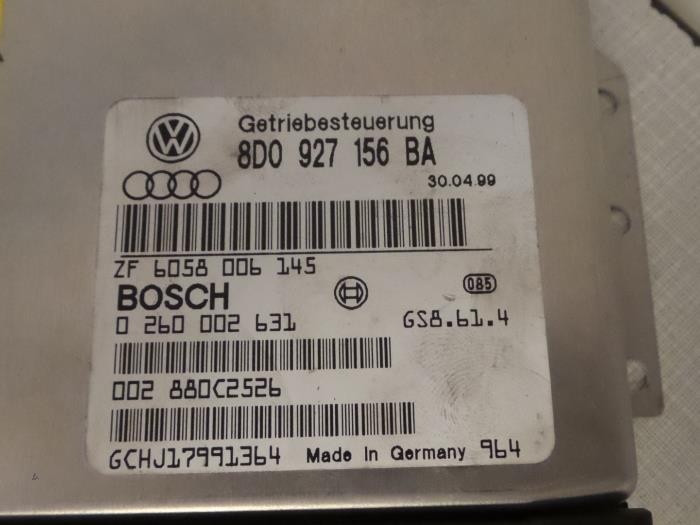 Sterownik skrzyni automatycznej z Audi A4 Quattro (B5) 2.4 30V 2000