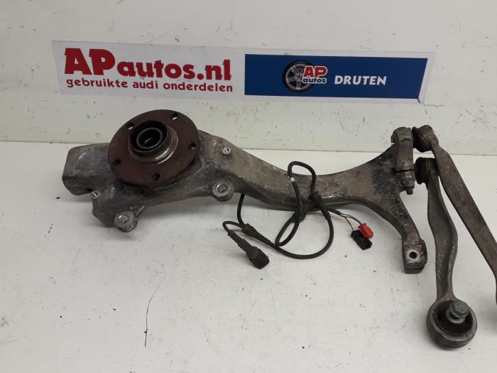 Knuckle, front left from a Audi A6 Avant (C5) 2.5 TDI V6 24V 2002