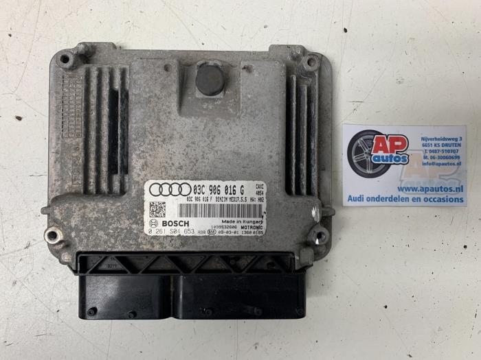 Engine management computer Audi A3 Sportback (8PA), 2004 / 2013 1.4 TFSI 16V, Hatchback, 4-dr, Petrol, 1.390cc, 92kW (125pk), FWD, CAXC, 2007-06 / 2012-08, 8PA (Used)