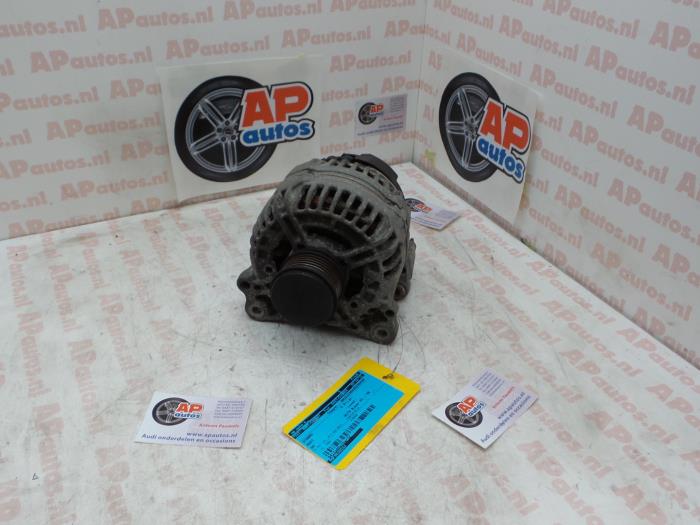 Usagé Alternateur Audi A4 Avant (B6) 1.9 TDI PDE 130 Prix € 24,99 Règlement à la marge proposé par AP Auto's