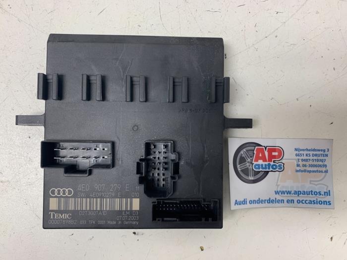 Used Body control computer Audi A8 (D3) 3.7 V8 40V Quattro Price € 49,99 Margin scheme offered by AP Auto's