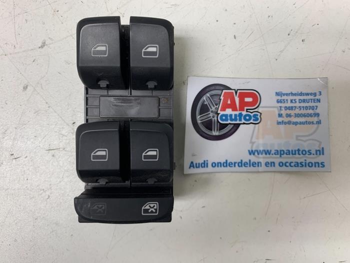 Usados Interruptor de ventanilla eléctrica Audi Q3 (8UB/8UG) 2.0 TDI 16V 140 Precio € 24,99 Norma de margen ofrecido por AP Auto's