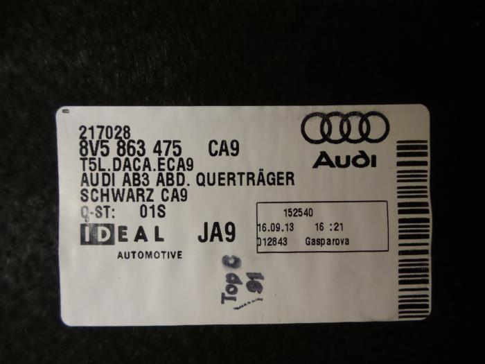 Verkleidung Kofferraum van een Audi A3 Limousine (8VS/8VM) 1.4 TFSI 16V 2015