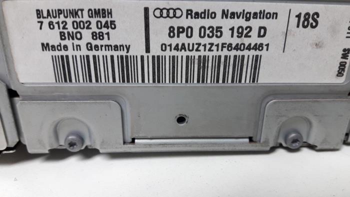 Système navigation d'un Audi A3 Sportback (8PA) 1.9 TDI 2008