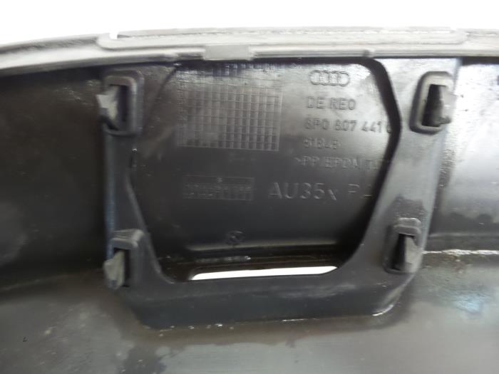 Spoiler Stoßstange hinten van een Audi A3 2011