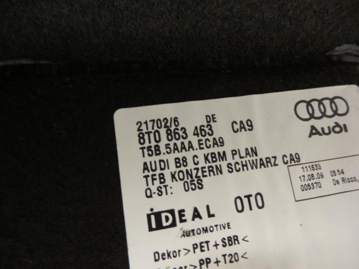 Plyta podlogowa bagaznika z Audi A5 (8T3) 2.0 FSI 16V 2009