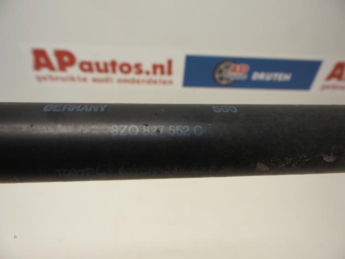 Kit amortisseur gaz hayon d'un Audi A2 (8Z0) 1.6 FSI 16V 2002