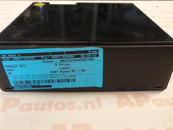 Begagnade Modul (diverse) Audi A6 Avant Quattro (C5) 2.5 TDI V6 24V Pris € 34,99 Marginaltabell erbjuds av AP Auto's