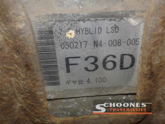Gebrauchte Differential hinten Mitsubishi Pajero Preis € 525,00 Margenregelung angeboten von Schoones Transmissies B.V.