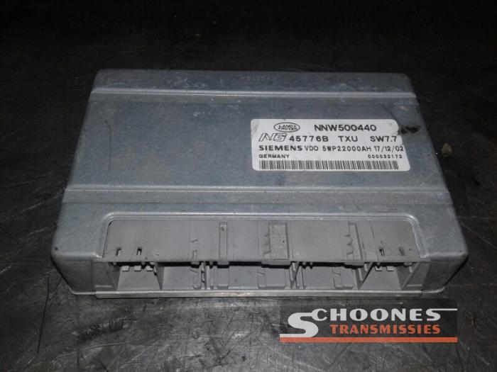 Transfer box differential control module