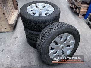 Used Set of wheels + winter tyres Nissan Qashqai (J11) Price on request offered by Schoones Transmissies B.V.