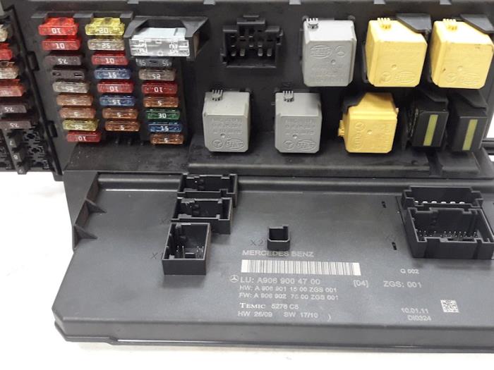 2011 Mercede Sprinter Fuse Box - Wiring Diagram 89