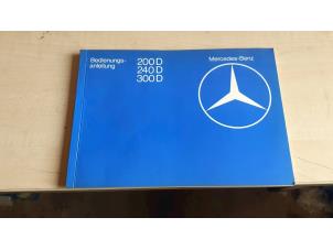 Used Instruction Booklet Mercedes 200-280 (W123) Price on request offered by Tijdeman Mercedes Onderdelen